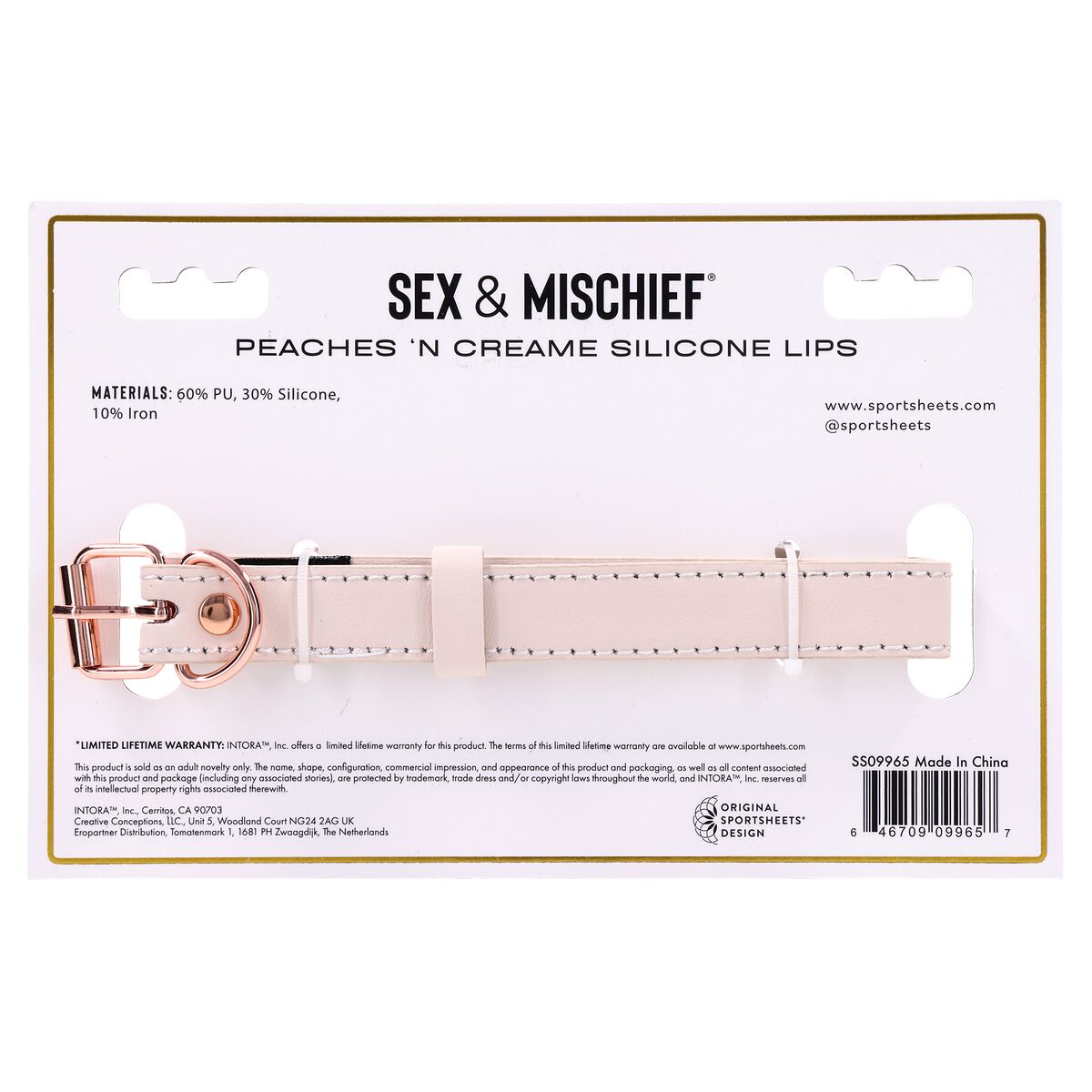 Munnbind Sportsheets Peaches ‘N Creame